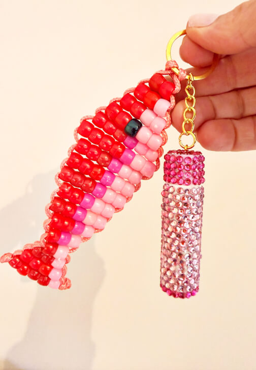 Bedazzled Lip Balm Bag Charms Class