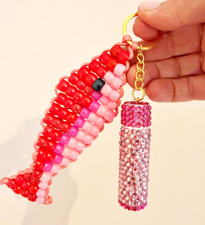 Bedazzled Lip Balm Bag Charms Class