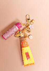 Bedazzled Lip Balm Bag Charms Class