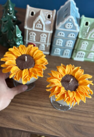 Beeswax Sunflower Candle Making Workshop - London