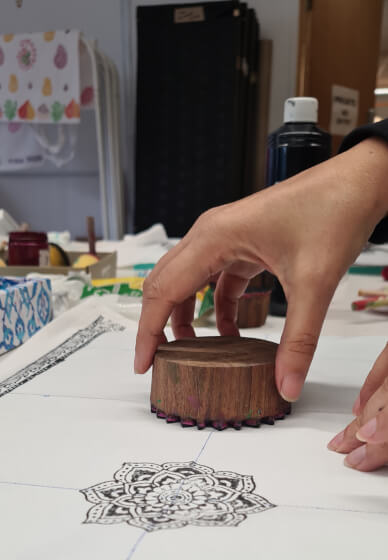 Beginner Friendly Block Printing Class