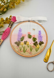 Beginner Ribbon Work Embroidery Workshop