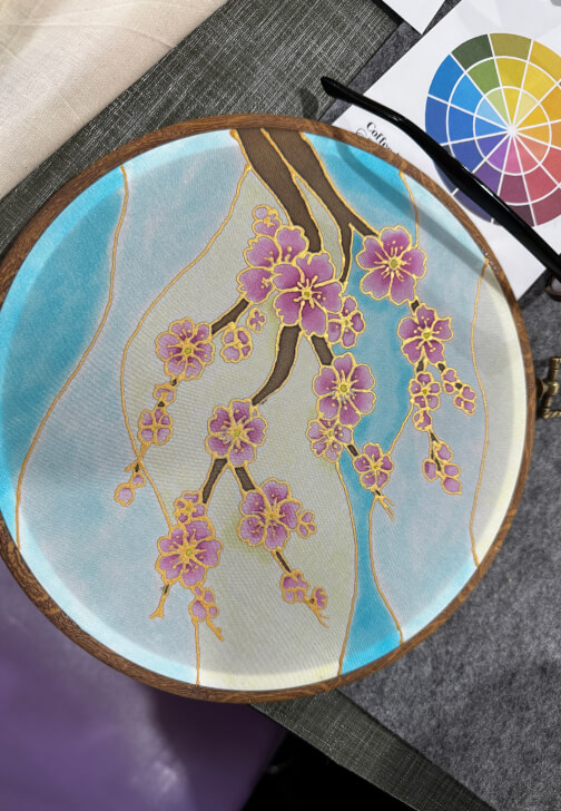Beginner Silk Sun Catcher Painting Workshop (With Templates)