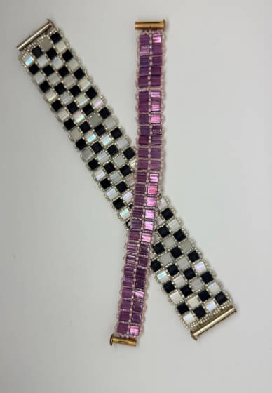 Beginners Beaded Chess Board Bracelet Workshop