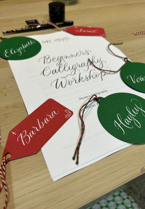 Beginners Calligraphy Workshop