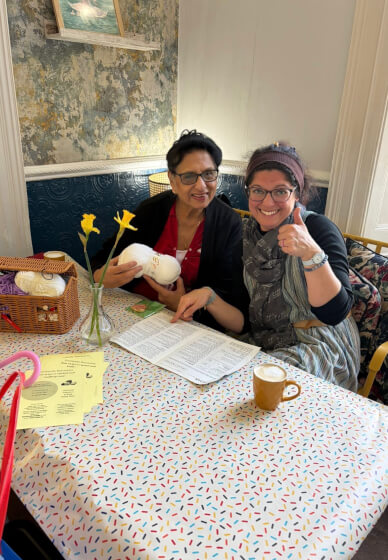Beginners Crochet Class at Cartlands Tea Room