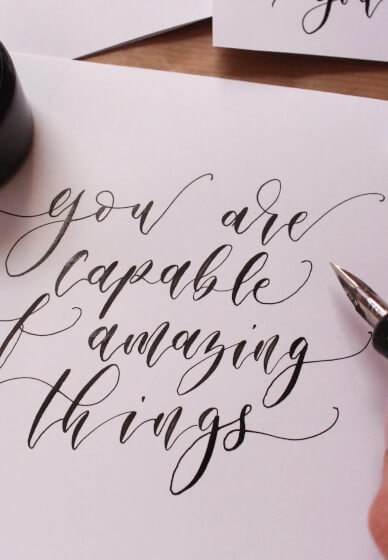 Beginners Dip Pen Modern Calligraphy Workshop