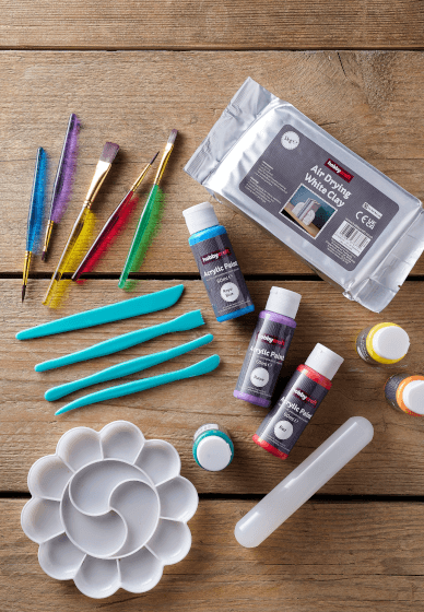Beginners Guide to Air Dry Clay Noughts and Crosses Workshop