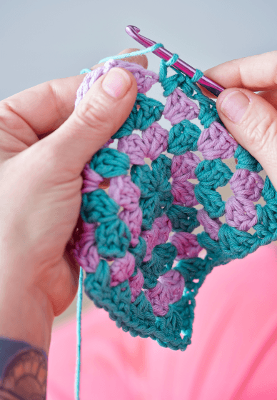 Beginner's Guide to Crocheting a Granny Square