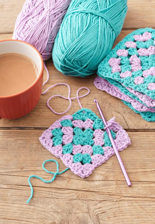 Beginner's Guide to Crocheting a Granny Square