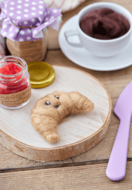 Beginner's Guide to Felting Class Breakfast