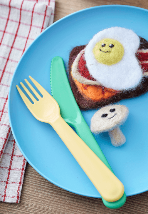 Beginner's Guide to Felting Class Breakfast