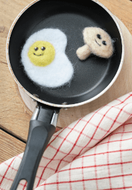 Beginner's Guide to Felting Class Breakfast