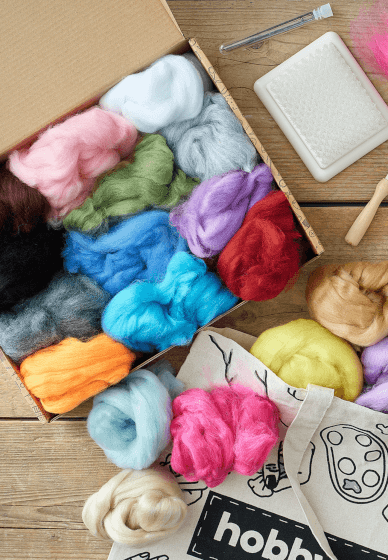 Beginner's Guide to Felting Class Breakfast