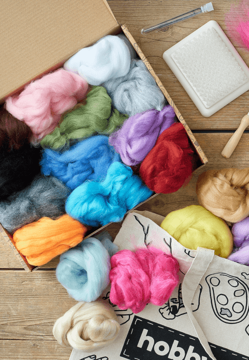 Beginner's Guide to Felting Class Breakfast
