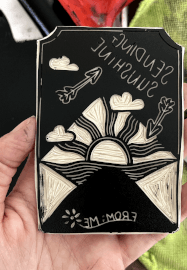 Beginners Lino Printing Workshop at Hill Station Café