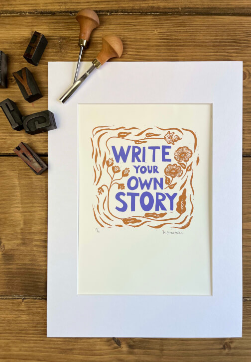 Beginners Lino Printing Workshop at Hill Station Café