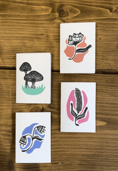 Beginners Lino Printing Workshop at Hill Station Café