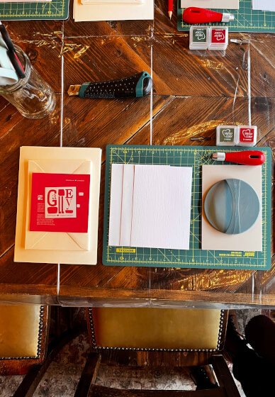 Beginners Lino Printing Workshop at Hill Station Café