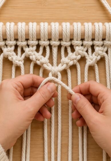 Beginners Macrame Workshop - Plant Pot Holder