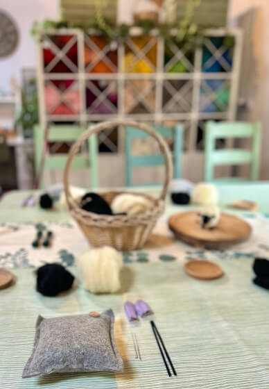 Beginners Needle Felt Sheep Workshop