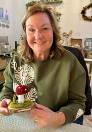 Beginners Needle Felted Mushroom Scene Workshop