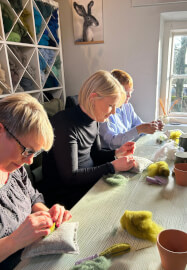 Beginners Needle Felted Potted Cactus Workshop