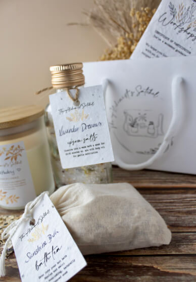 Bespoke Spa Box Workshop: Candle, Bath Salts and Tea Class