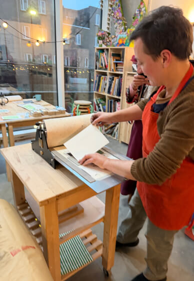Beyond Basics: Full-Day Lino Reduction Printing Retreat Workshop