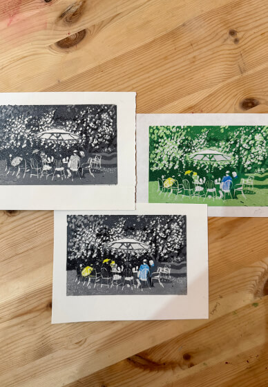 Beyond Basics: Full-Day Lino Reduction Printing Retreat Workshop