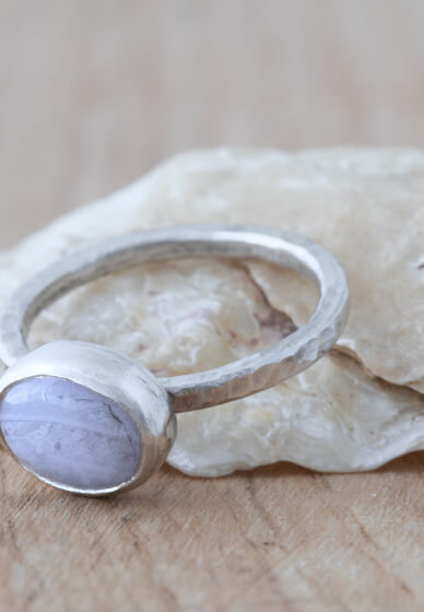 Bezel Set Silver Ring Workshop