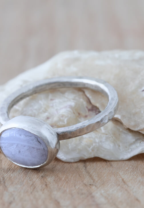 Bezel Set Silver Ring Workshop