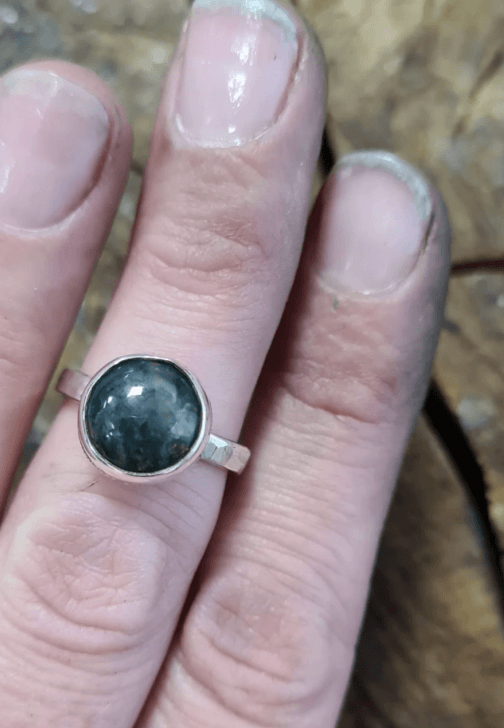 Bezel Set Silver Ring Workshop