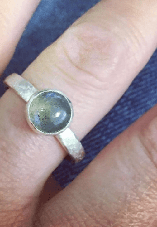 Bezel Set Silver Ring Workshop
