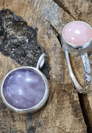 Bezel Set Silver Ring Workshop