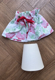 Block Print a Lampshade Skirt Workshop
