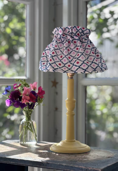 Block Print a Lampshade Skirt Workshop
