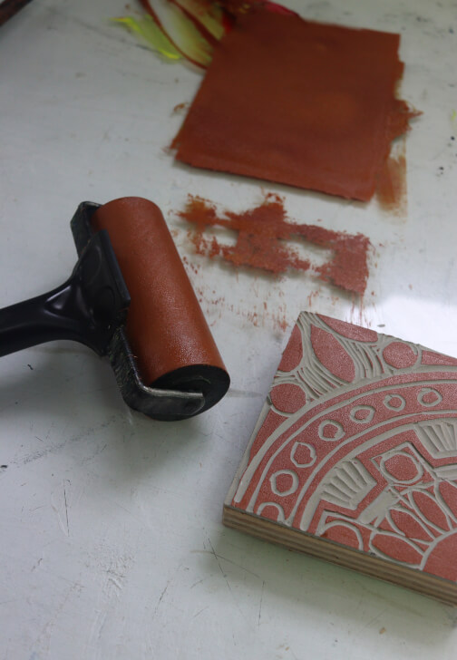 Block Printing Introduction Workshop
