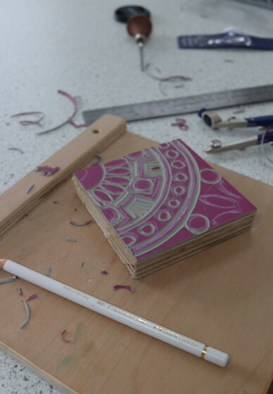 Block Printing Introduction Workshop