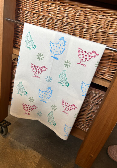 Block Printing Workshop - Print Your Own Tea Towel / Cushion / Tote
