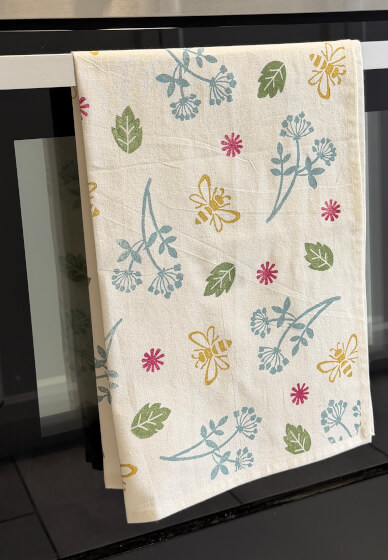 Block Printing Workshop - Print Your Own Tea Towel / Cushion / Tote