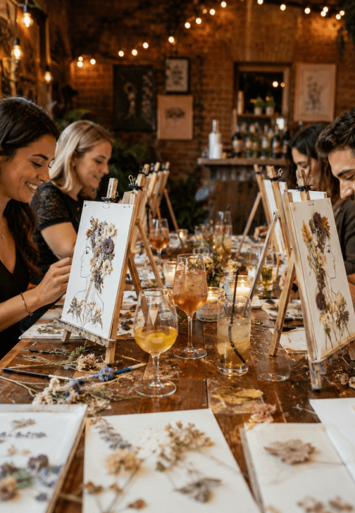 Bloom and Frame Pressed Flower Workshop