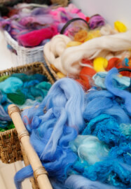 Needle Felting Art Workshop with Bluebell Wood Theme