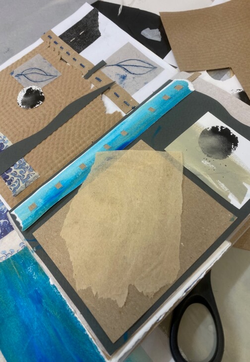 Bookbinding: Create a Mixed Media Sketchbook Workshop