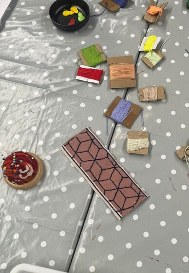 Boro: Japanese Stitching Bookmark Workshop