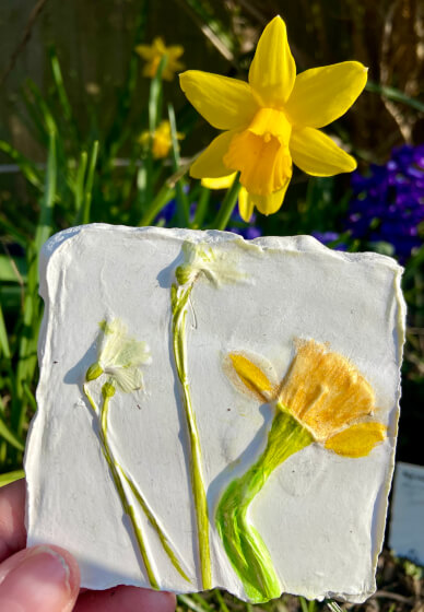 Botanical Bas-Relief Casting Workshop