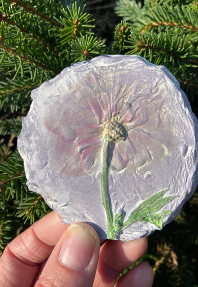 Botanical Bas-Relief Casting Workshop