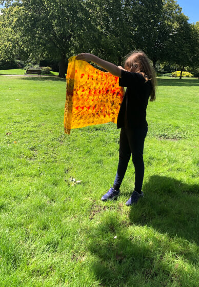 Botanical Dyeing Class for Children and Families