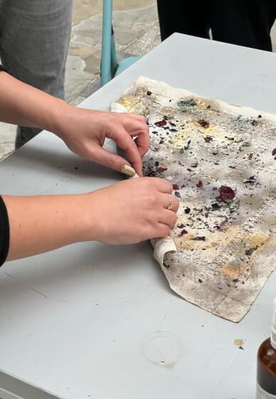 Botanical Dyeing Class for Children and Families