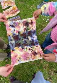 Botanical Dyeing Class for Children and Families